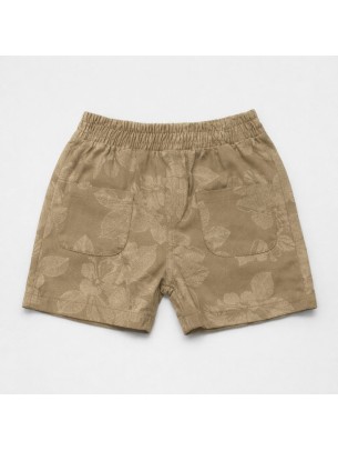 Βρεφικό Σορτς Παντελόνι Για Κορίτσι 6-36 Μηνών Λαδί