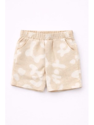 Βρεφικό Σορτς Παντελόνι Για Αγόρι 6-36 Μηνών Μπεζ