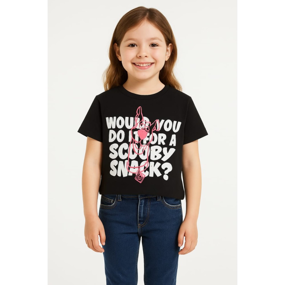 Παιδικο Τ.shirt Για Κοριστι 6-10 Χρονων  Μαυρο