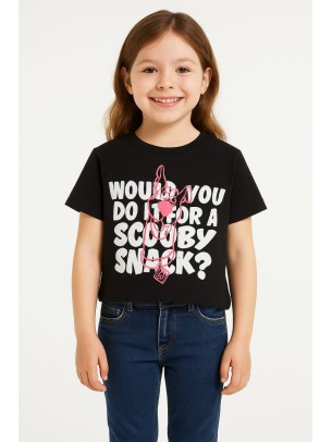 Παιδικο Τ.shirt Για Κοριστι 10-14 Χρονων  Μαυρο