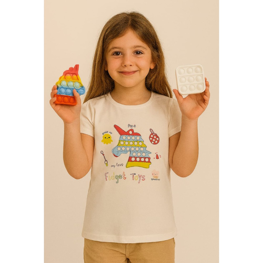 Παιδικο Τ.shirt Για Κοριστι 6-9 Χρονων  Λευκο