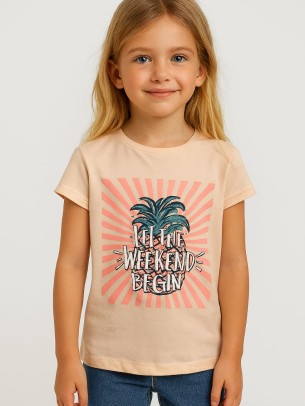 Παιδικο Τ.shirt Για Κοριστι 6-10 Χρονων  Ανοιχτο Σομον