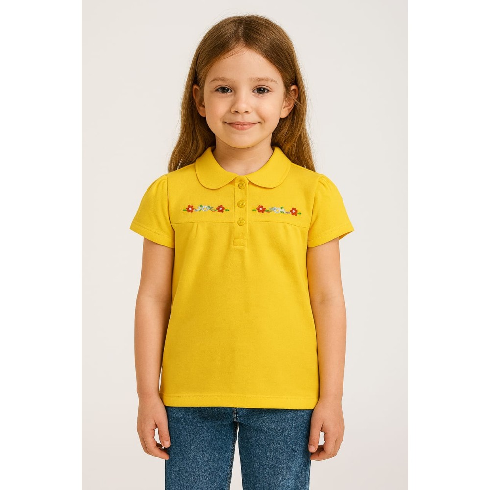 Παιδικο Τ.shirt Για Κοριστι 6-10 Χρονων  Κιτρινο