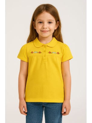 Παιδικο Τ.shirt Για Κοριστι 6-10 Χρονων  Κιτρινο