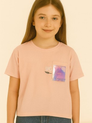 Παιδικο Τ.shirt Για Κοριστι 10-14 Χρονων  Ανοιχτο Σομον