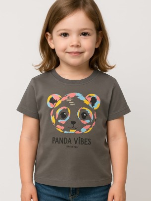 Παιδικο Τ.shirt Για Κοριστι 2-5 Χρονων  Ανθρακι Γκρι