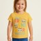 Παιδικο Τ.shirt Για Κοριστι 2-5 Χρονων  Κιτρινο