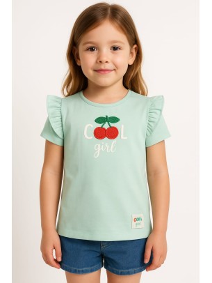 Παιδικο Τ.shirt Για Κοριστι 3-6  Χρονων  Φυστικι