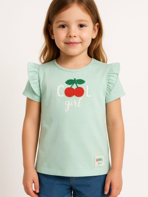 Παιδικο Τ.shirt Για Κοριστι 3-6  Χρονων  Φυστικι