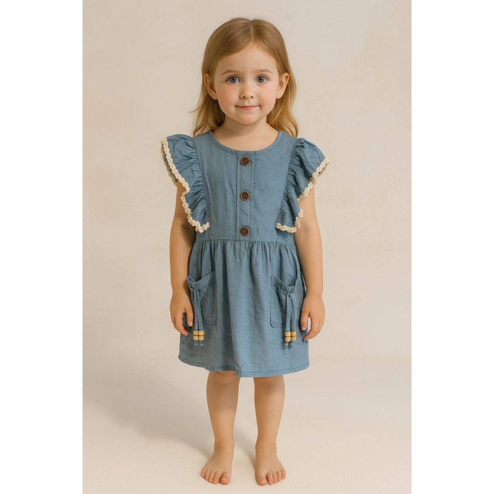 Παιδικο Φορεμα  2-5 Χρονων  Μπλε
