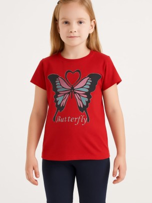 Παιδικο Σετ Για Κοριτσι 9-12 Χρονων Κοκκινο- Μπλε Σκουρο