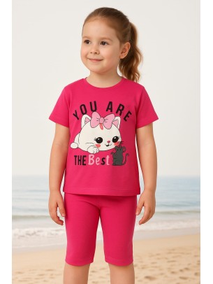 Παιδικο Σετ Για Κοριτσι 4-7 Χρονων  Φουξια