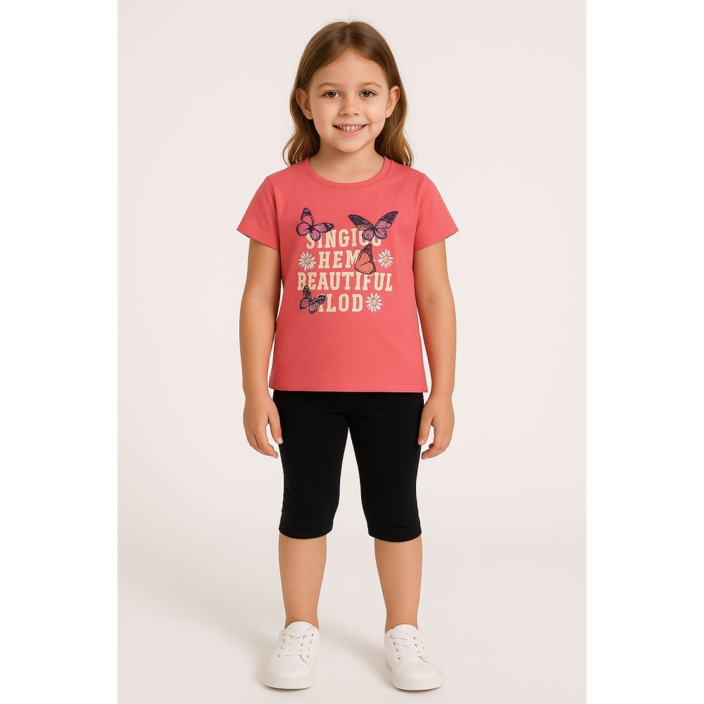 Παιδικο Σετ Για Κοριτσι 5-8 Χρονων Φουξια