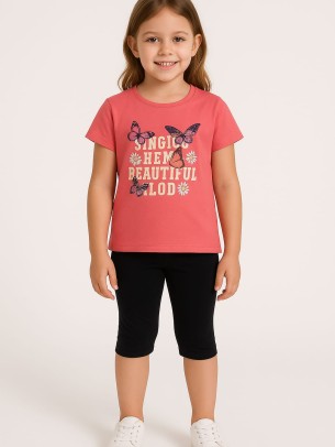 Παιδικο Σετ Για Κοριτσι 5-8 Χρονων Φουξια