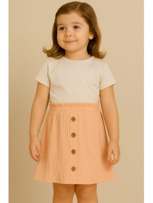Παιδικη Φουστα 2-5 Χρονων Πουδρα