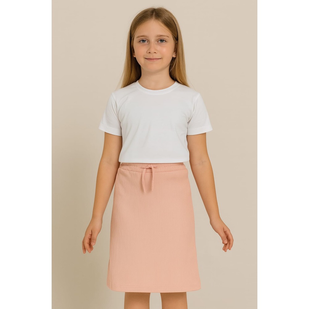 Παιδικη Φουστα 10-13 Χρονων Πουδρα