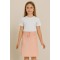Παιδικη Φουστα 10-13 Χρονων Πουδρα