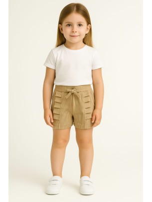 Παιδικο Σορτς 6-9 Χρονων Μπεζ