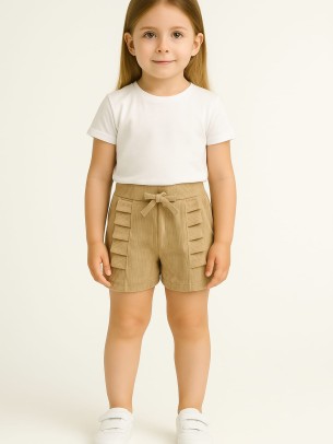 Παιδικο Σορτς 6-9 Χρονων Μπεζ