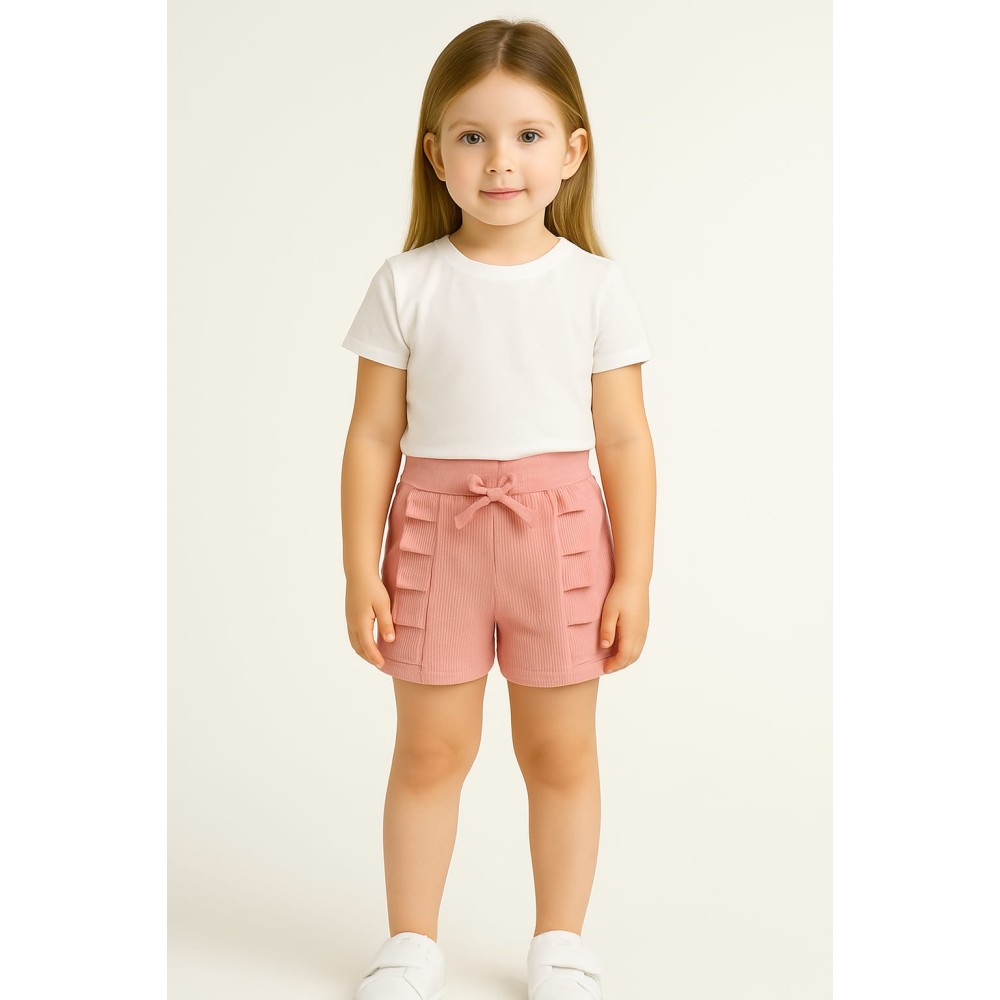 Παιδικο Σορτς 2-10 Χρονων Πουδρα