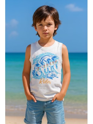 Παιδικο Τ.shirt Αγορι 2-5 Χρονων Λευκο