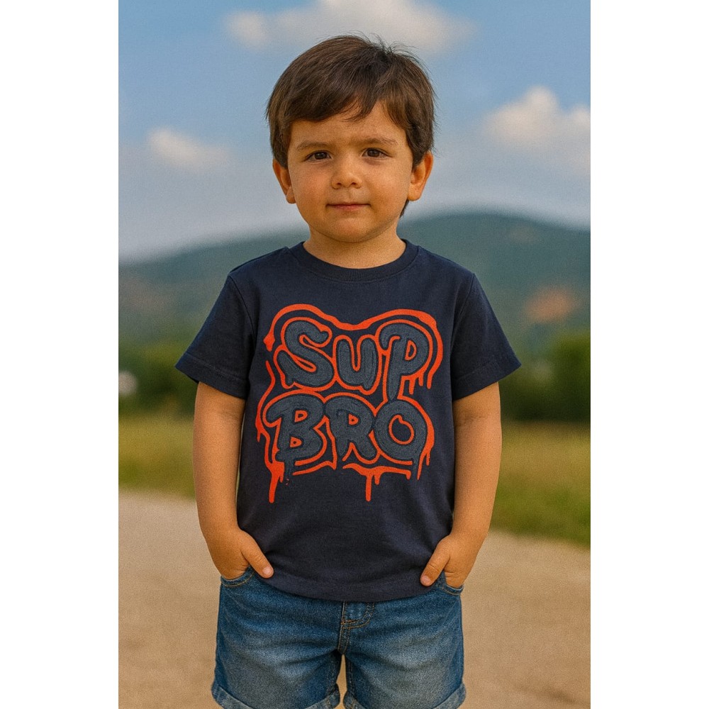 Παιδικο Τ.shirt Για Αγορι 2-5 Χρονων Σκουρο Μπλε