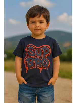 Παιδικο Τ.shirt Για Αγορι 2-5 Χρονων Σκουρο Μπλε