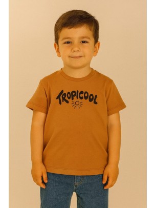 Παιδικο Τ.shirt Για Αγορι  2-5 Χρονων Κεραμιδι