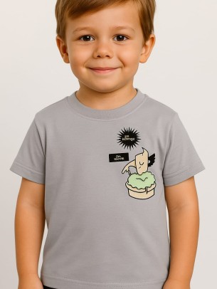 Παιδικο Τ.shirt Για Αγορι 3-7 Χρονων  Γκρι
