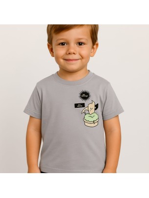 Παιδικο Τ.shirt Για Αγορι 3-7 Χρονων  Γκρι