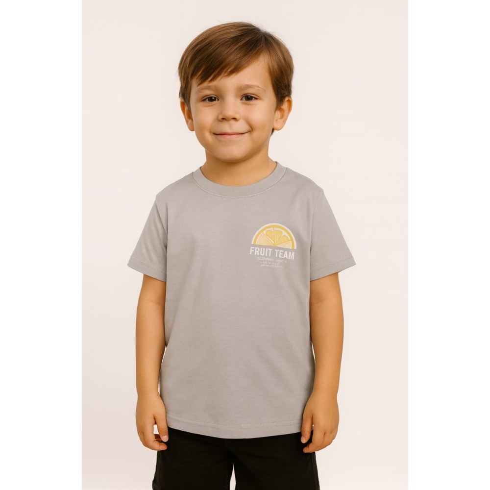 Παιδικο Τ.shirt Για Αγορι 2-5 Χρονων  Γκρι