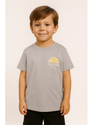 Παιδικο Τ.shirt Για Αγορι 2-5 Χρονων  Γκρι