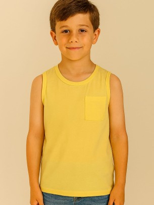 Παιδικο Τ.shirt Για Αγορι 6-9 Χρονων  Κιτρινο