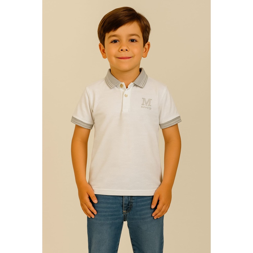 Παιδικο Τ.shirt Για Αγορι 5-8 Χρονων  Λευκο