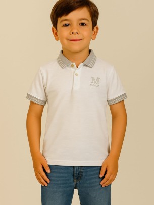 Παιδικο Τ.shirt Για Αγορι 5-8 Χρονων  Λευκο