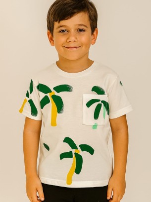 Παιδικο Τ.shirt Για Αγοριι 6-9 Χρονων  Λευκο