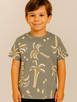 Παιδικο Τ.shirt Για Αγορι 6-9 Χρονων  Γκρι