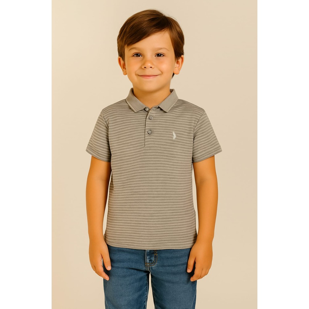 Παιδικο Τ.shirt Για Αγορι 5-8  Χρονων  Γκρι