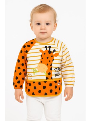 Βρεφικη Σαλιαρα 1-2 Χρονων Πορτακαλι