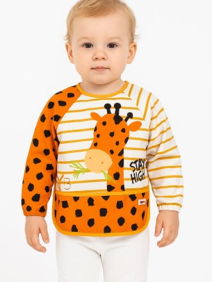 Βρεφικη Σαλιαρα 1-2 Χρονων Πορτακαλι