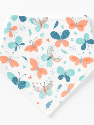 Βρεφικη Σαλιαρα 0-24 Μηνων Λευκο 