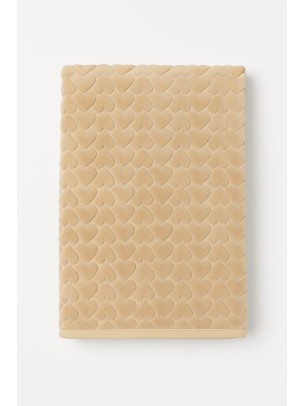 Βρεφικη Βελουτε Κουβερτα Αγκαλιας Mπεζ