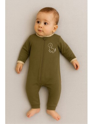 Βρεφικό Φορμάκι Για Αγόρι 9-18 Μηνών Χακί