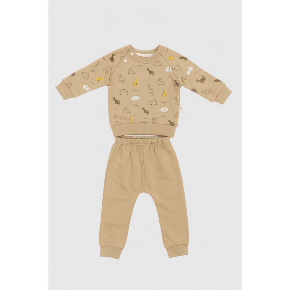 Βρεφικό Σετ Για Αγόρι 6-24 Μηνών Καφέ