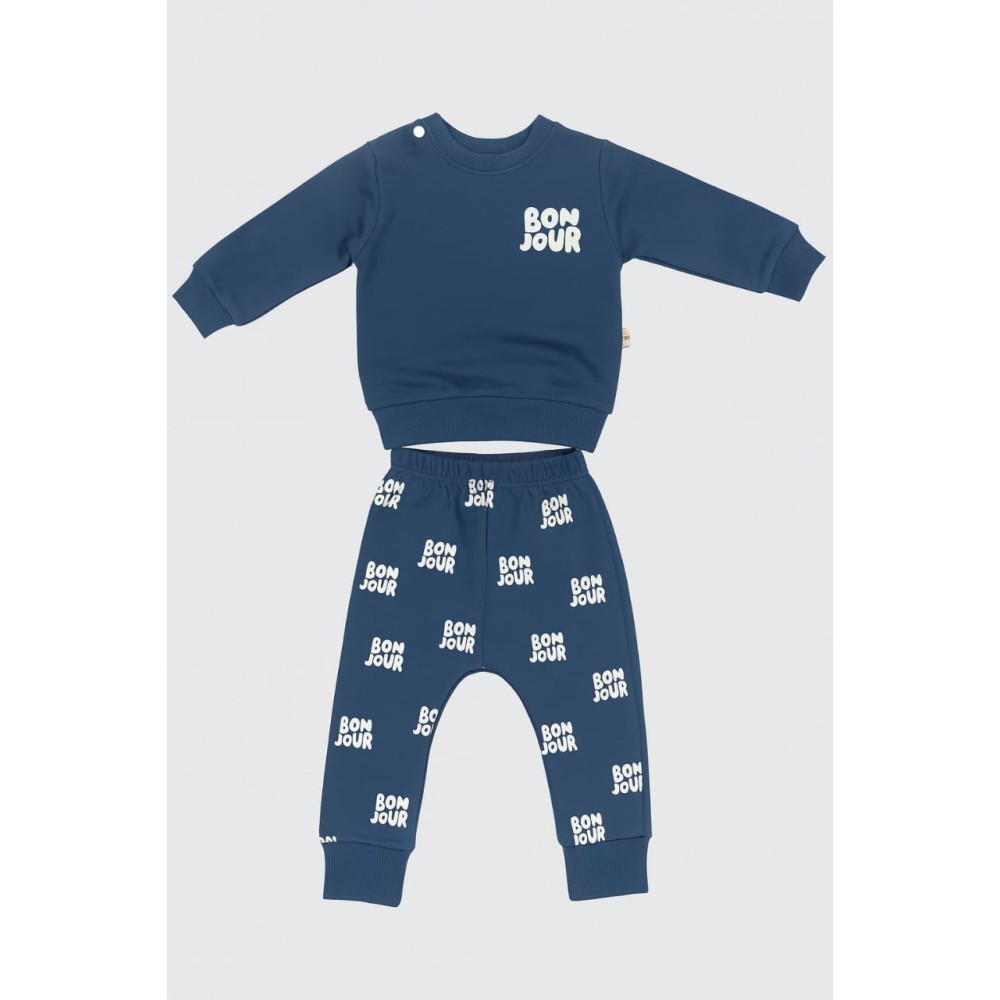 Βρεφικό Σετ Για Αγόρι 6-18 Μηνών Μπλε