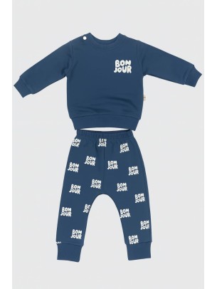 Βρεφικό Σετ Για Αγόρι 6-18 Μηνών Μπλε