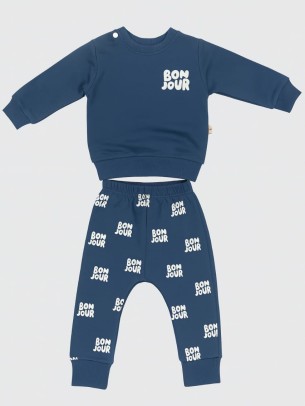 Βρεφικό Σετ Για Αγόρι 6-18 Μηνών Μπλε