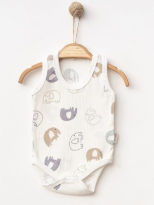 Βρεφικό Κορμάκι 12-36 Μηνών Λευκό