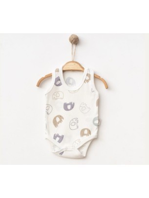 Βρεφικό Κορμάκι 12-36 Μηνών Λευκό