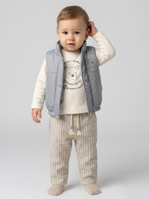 Βρεφικό Σετ 3Τμχ Για Αγόρι 9-18 Μηνών Μπλε